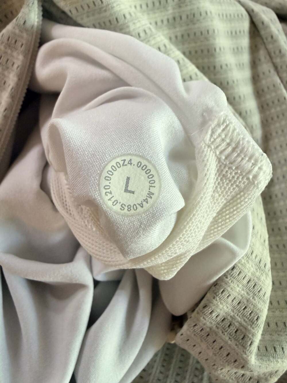 Lululemon Metal Vent Tech Full Zip Hoodie Stripe Mesh 0571 Large - Picture 6 of 8